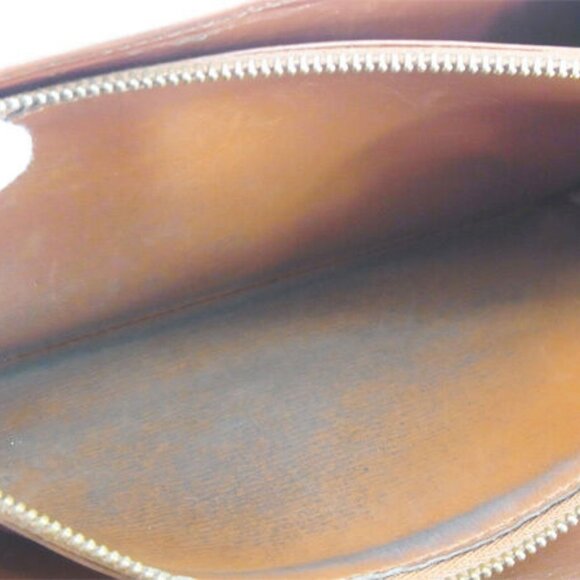 Louis Vuitton Wallet Purse Long Wallet Epi Brown Woman Authentic - Picture 5 of 6